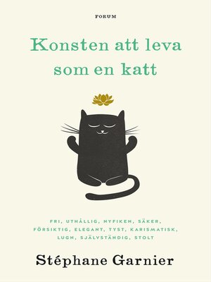 cover image of Konsten att leva som en katt
